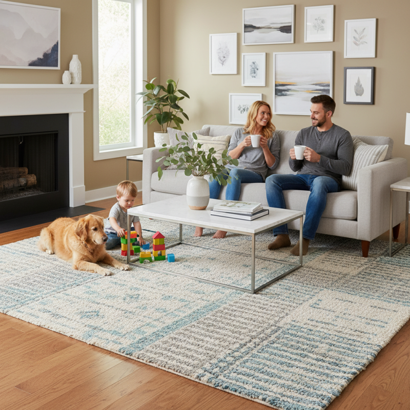 Best Washable Living Room Rugs for Easy Cleaning and Style?
