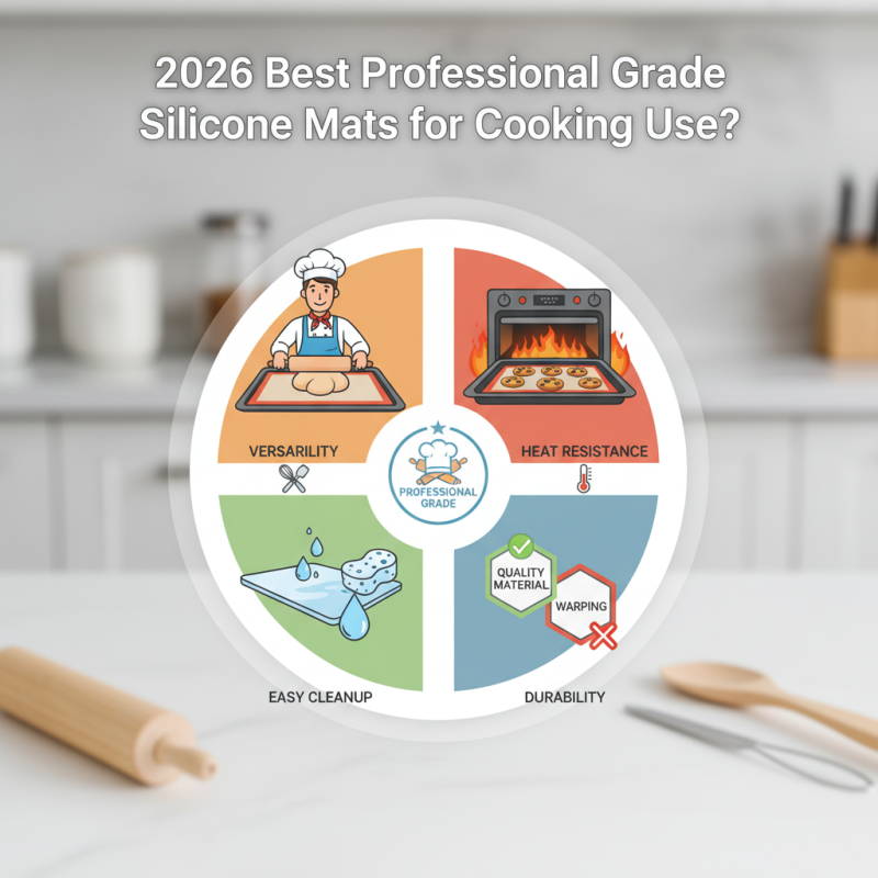 2026 Best Professional Grade Silicone Mats for Cooking Use?