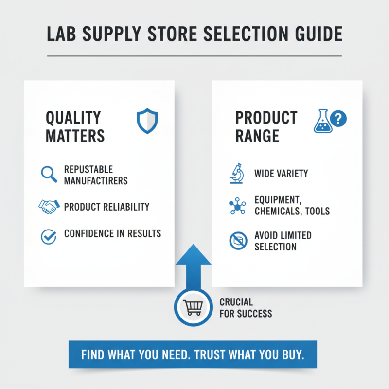 How to Choose the Best Lab Supply Store for Your Needs?