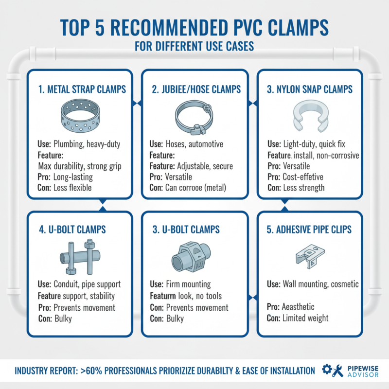 Top 5 PVC Clamps You Should Consider for Your Projects?
