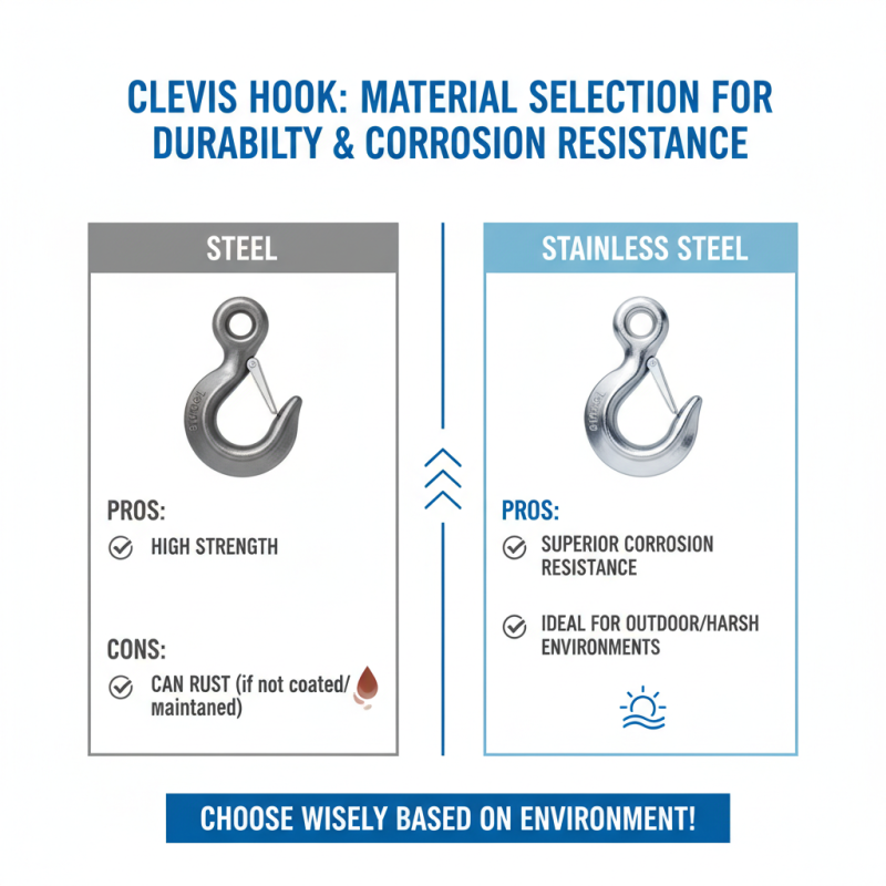 How to Choose the Right Clevis Hook for Your Needs?