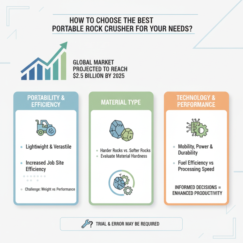 How to Choose the Best Portable Rock Crusher for Your Needs?