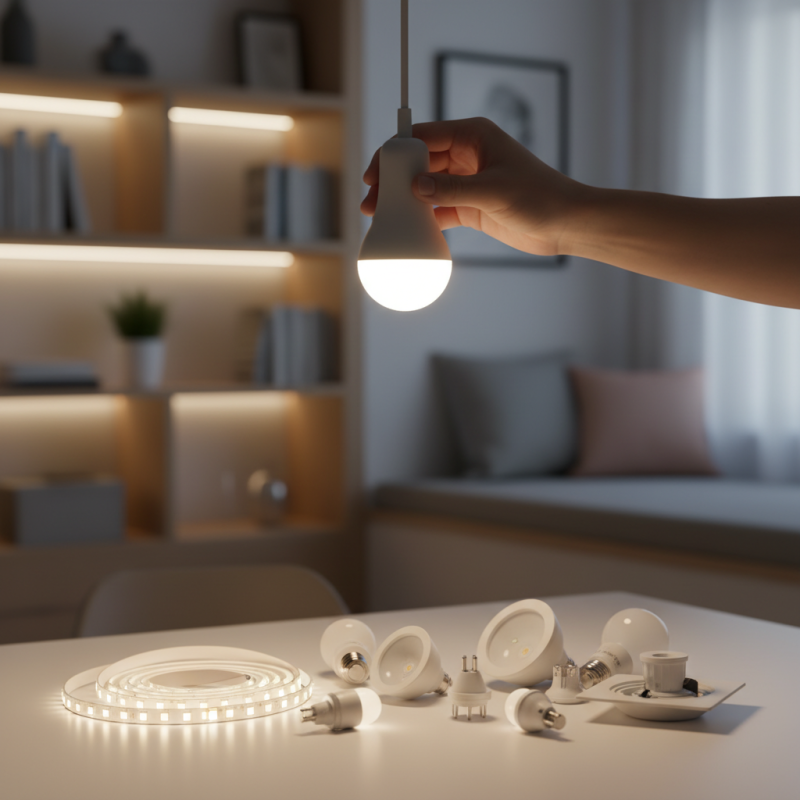 How to Easily Switch to LED Lighting Components?