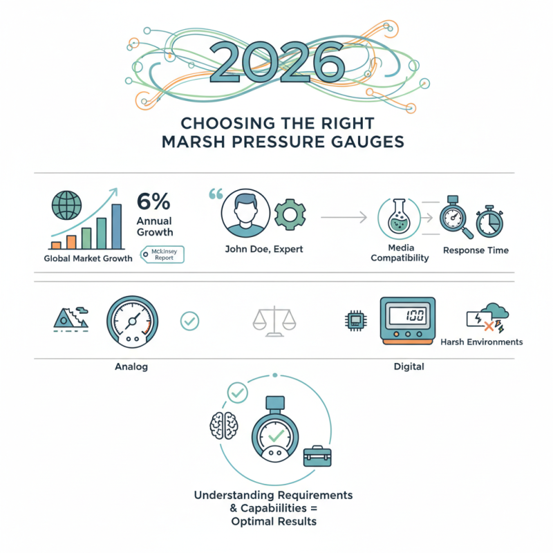 2026 How to Choose the Right Marsh Pressure Gauges for Your Needs?