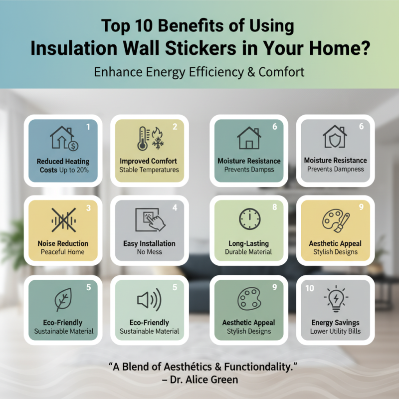 Top 10 Benefits of Using Insulation Wall Stickers in Your Home?