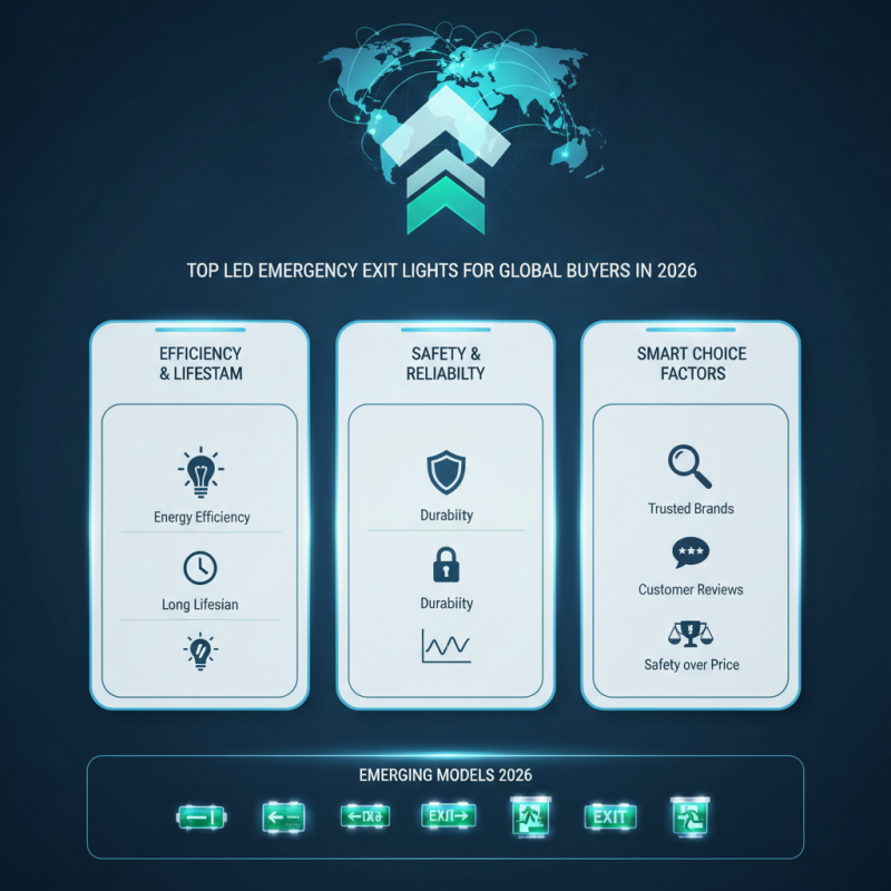 2026 Top Led Emergency Exit Lights for Global Buyers?