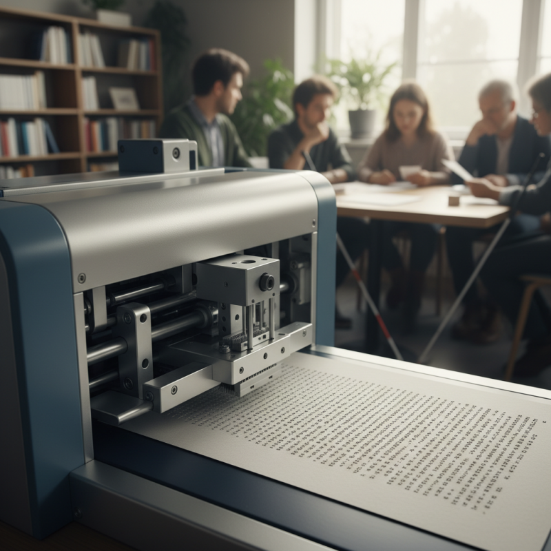 Why Invest in a Braille Printing Machine for Accessibility?