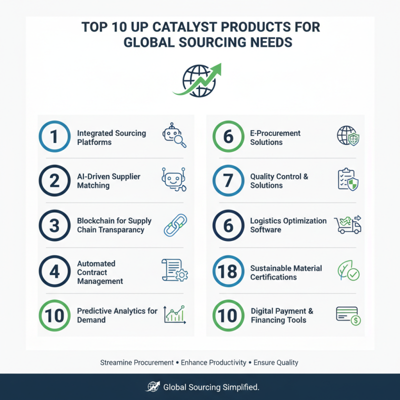 Top 10 Up Catalyst Products for Global Sourcing Needs?