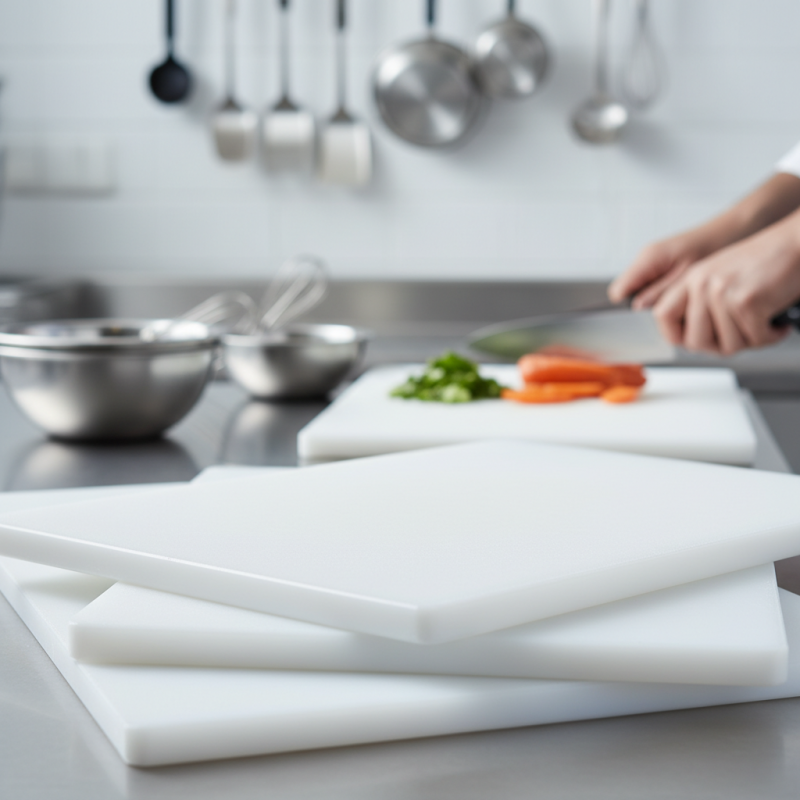 How to Choose Commercial Grade Polyethylene Cutting Boards?