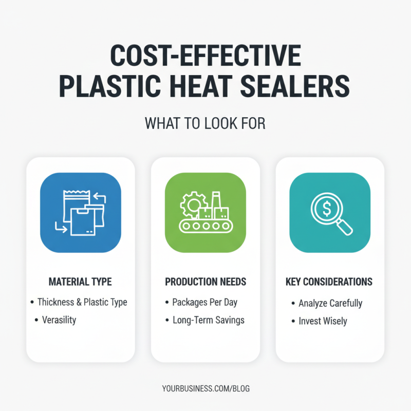 2026 Top Plastic Heat Sealer Machine Options for Your Business Needs?