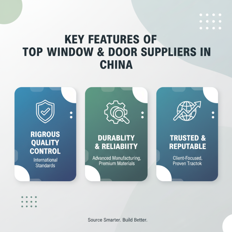 China Top Window Doors Suppliers for Global Buyers?