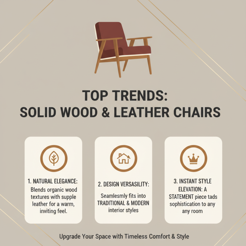 Best Solid Wood Leather Chairs for Stylish Home Decor?