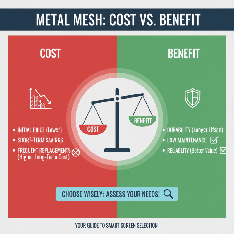 How to Choose the Right Metal Mesh Screen for Your Needs?