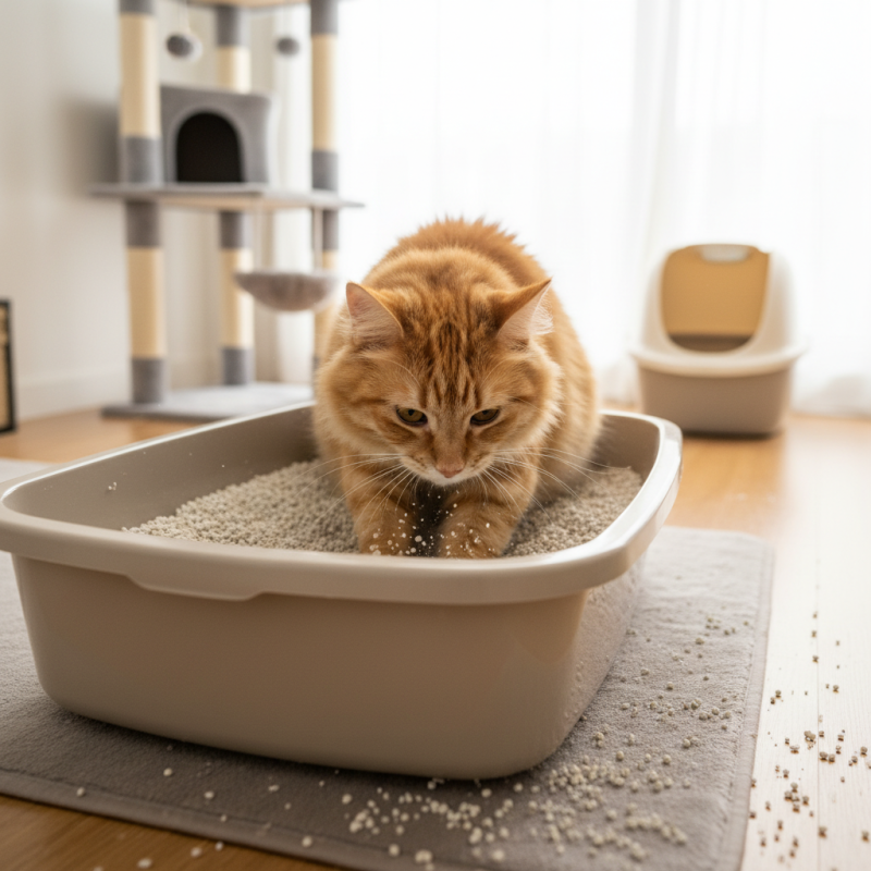 10 Reasons Why Some Cats Dig Excessively In Litter?