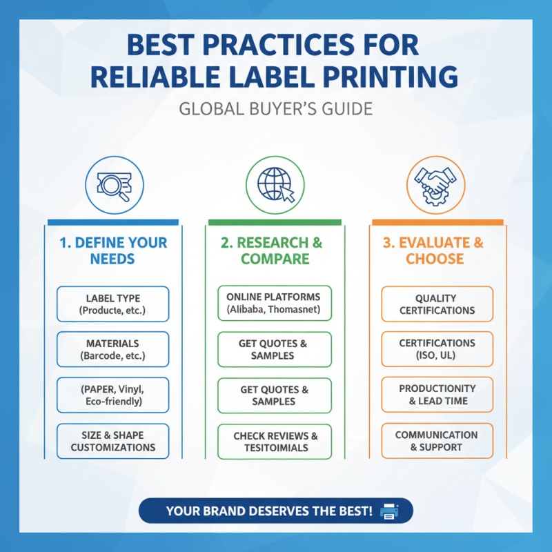 Find the Best Label Printing Near Me Tips for Global Buyers
