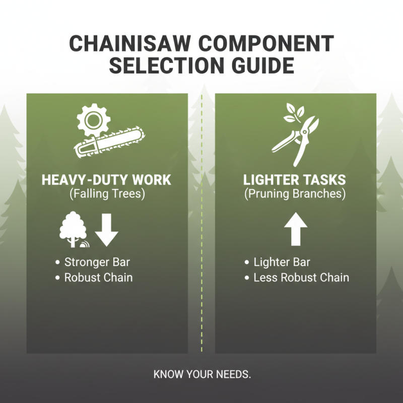 How to Choose the Right Chainsaw Parts for Your Needs?