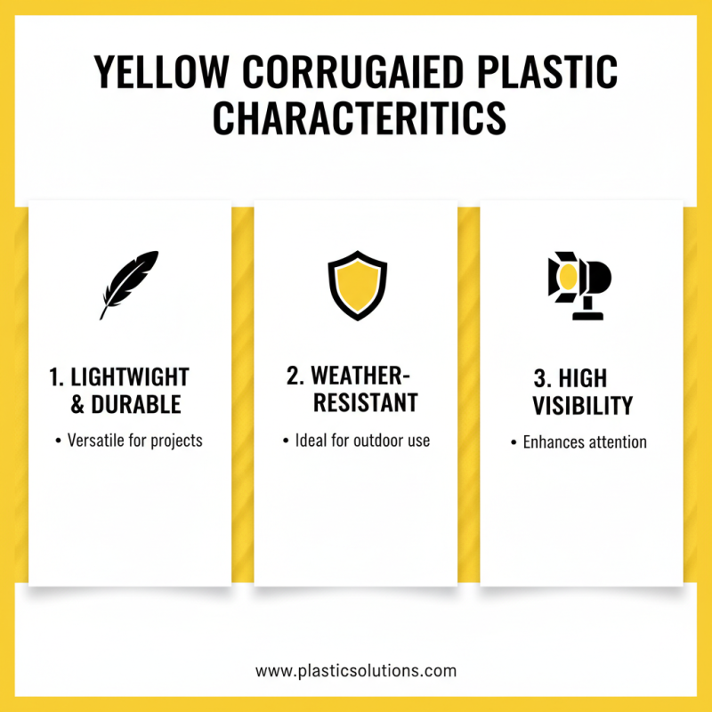 How to Choose Yellow Corrugated Plastic for Your Projects?