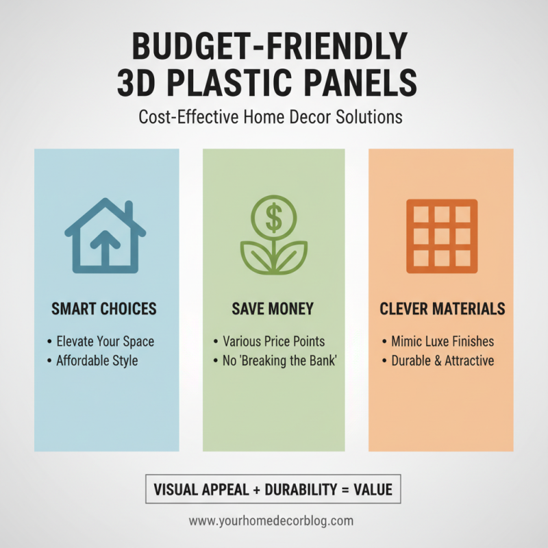 How to Choose the Best 3D Plastic Panels for Your Home Decor?