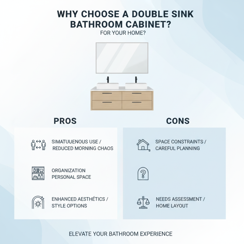 Why Choose a Double Sink Bathroom Cabinet for Your Home?