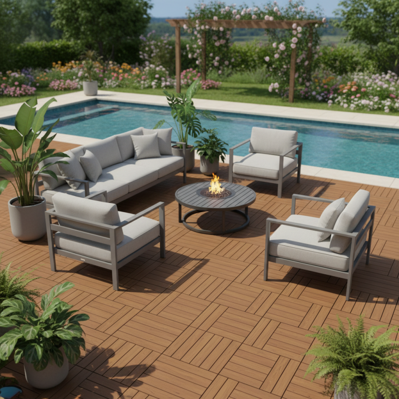 Top Benefits of Using WPC Decking Tiles for Outdoor Spaces?