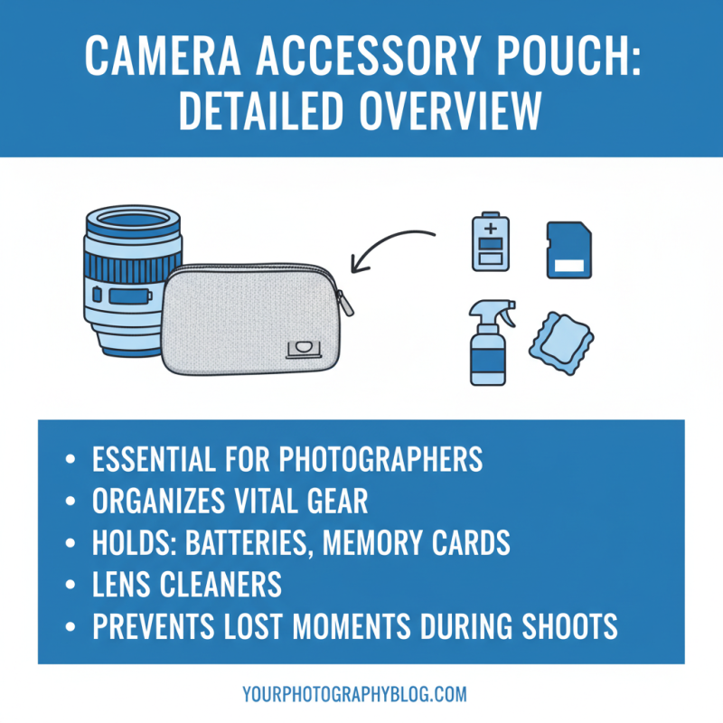 What is a Camera Accessory Pouch and Why You Need One?