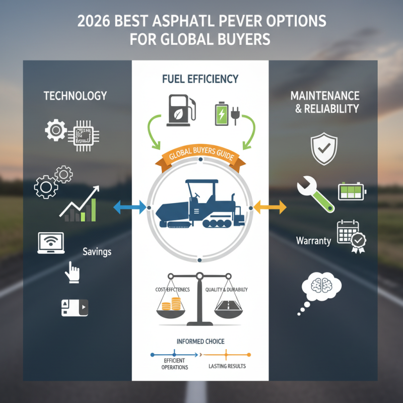 2026 Best Asphalt Paver Options for Global Buyers?