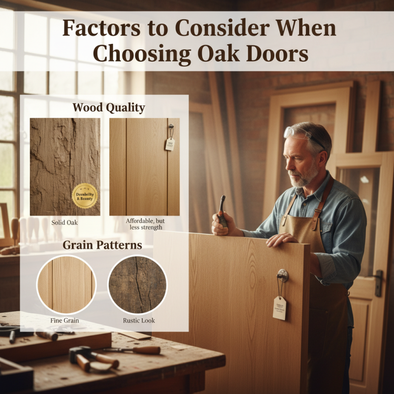 How to Choose the Best Oak Doors for Your Home?