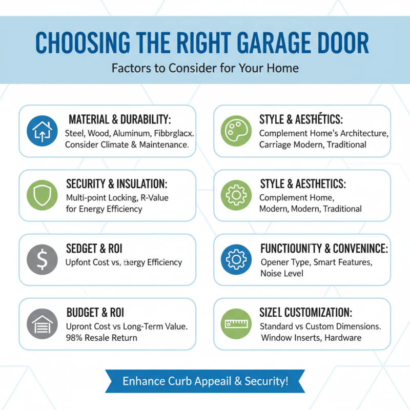 Popular Garage Door Styles for Your Home Which One to Choose?