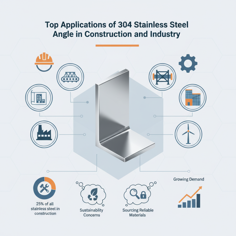 Top Applications of 304 Stainless Steel Angle in Construction and Industry?