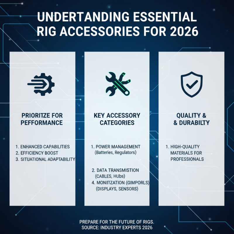 Essential Rig Accessories Buyers Guide for 2026?