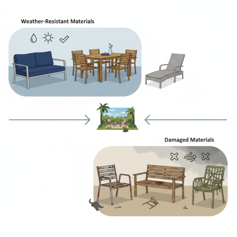 Why Choosing Weather Resistant Materials for Patio Furniture Matters?
