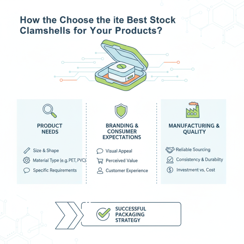 How to Choose the Best Stock Clamshells for Your Products?