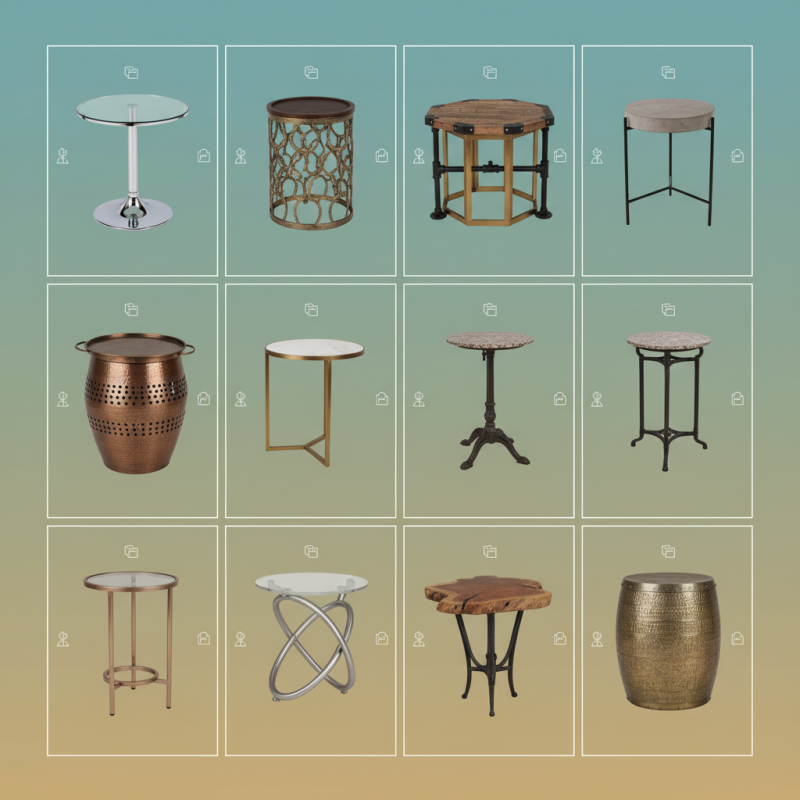 Top 10 Metal Accent Tables for Stylish Home Decor?