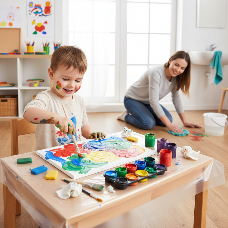 Top Washable Paint Kits for Creative Kids and Easy Cleanup?