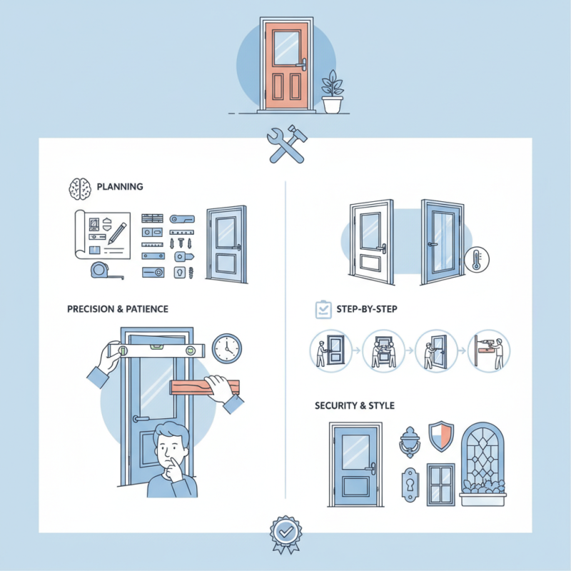 How to Install an Exterior Door Easily and Perfectly?