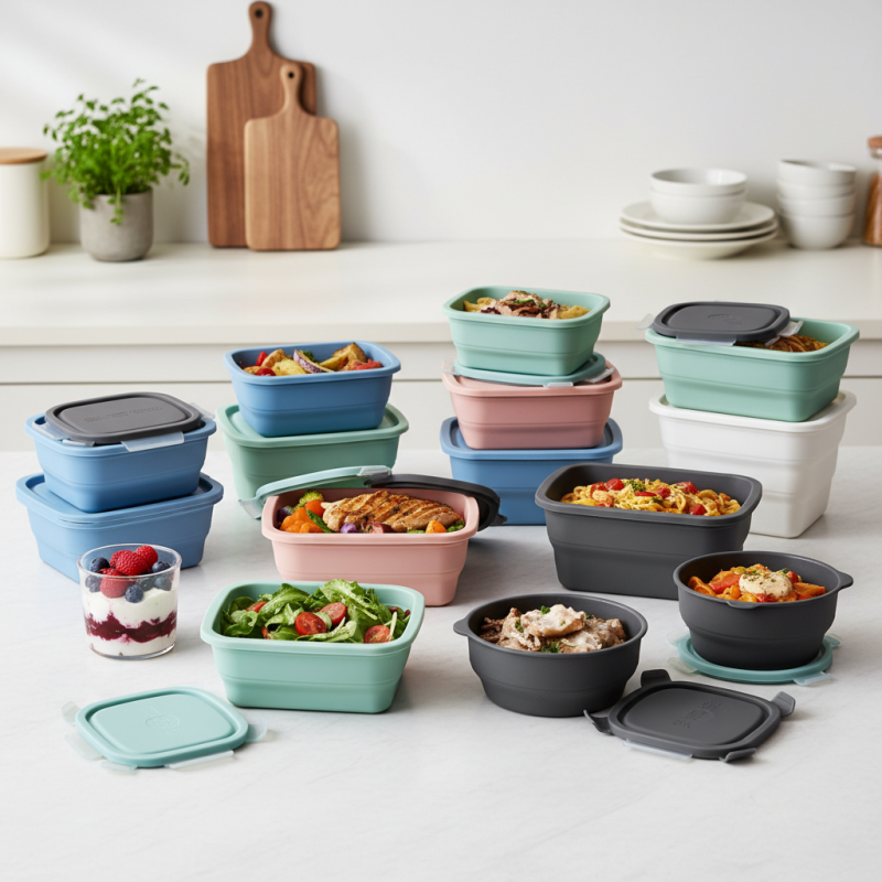 Top 10 Silicone Food Containers for Easy Meal Prep Options?