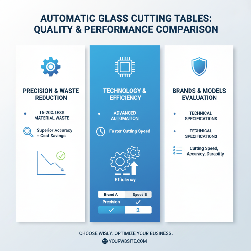 How to Choose the Best Automatic Glass Cutting Table for Your Business?