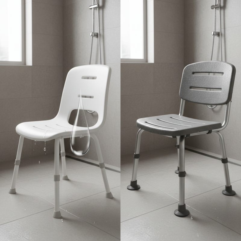 Plastic vs Aluminum Bath Chairs which is the better choice?