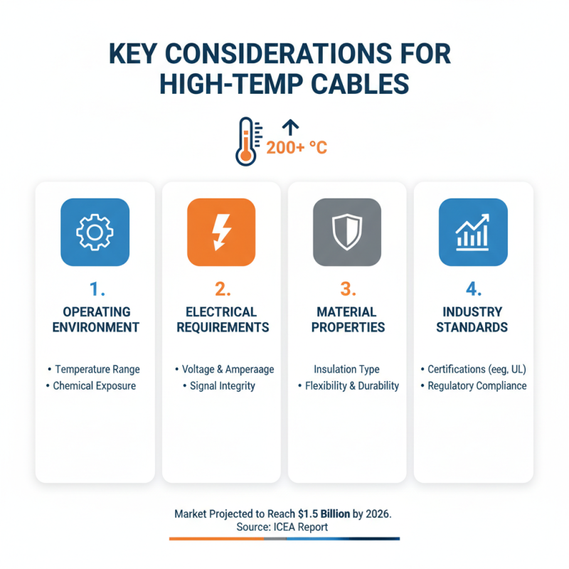 2026 Top High Temperature Cable Options for Global Buyers?
