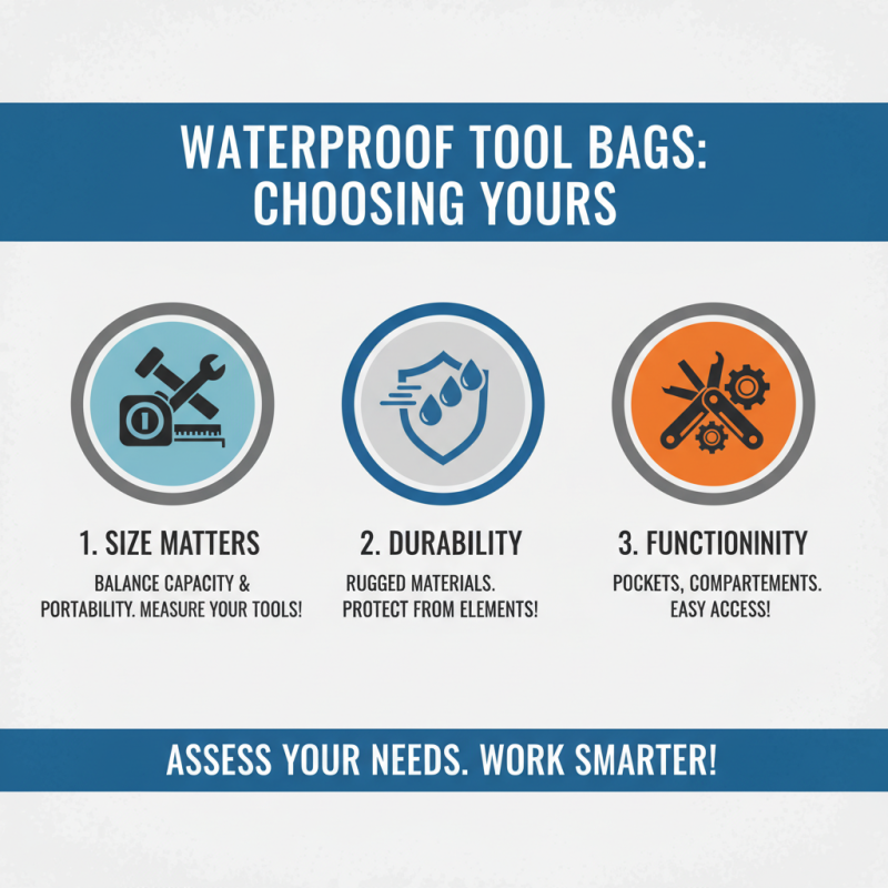 How to Choose the Best Waterproof Tool Bag for Your Needs?