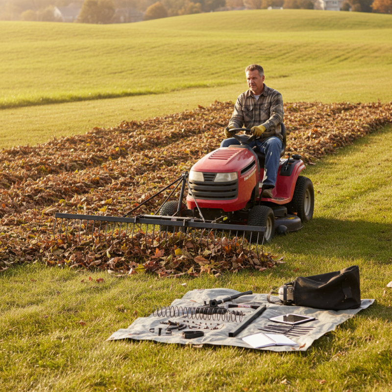 How to Choose the Best Riding Mower Rake for Your Lawn?