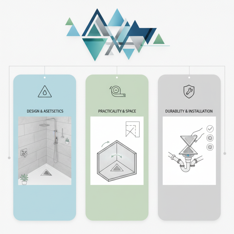 2026 Trends in Triangular Shower Drains What Buyers Need to Know