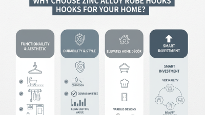 Why Choose Zinc Alloy Robe Hooks for Your Home?