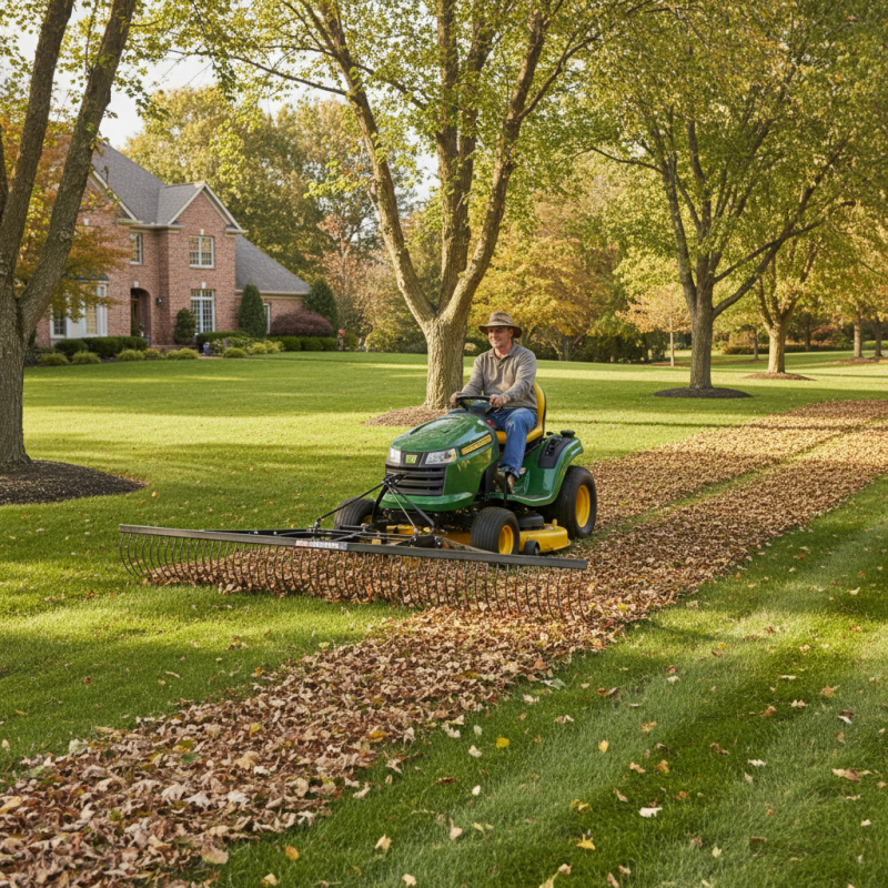 Why Choose a Riding Mower Rake for Lawn Care?