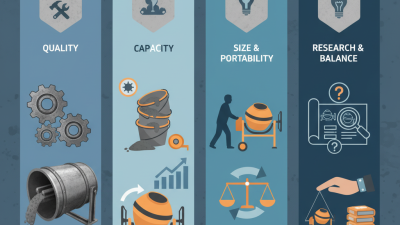 How to Choose the Best Small Cement Mixer for Concrete?