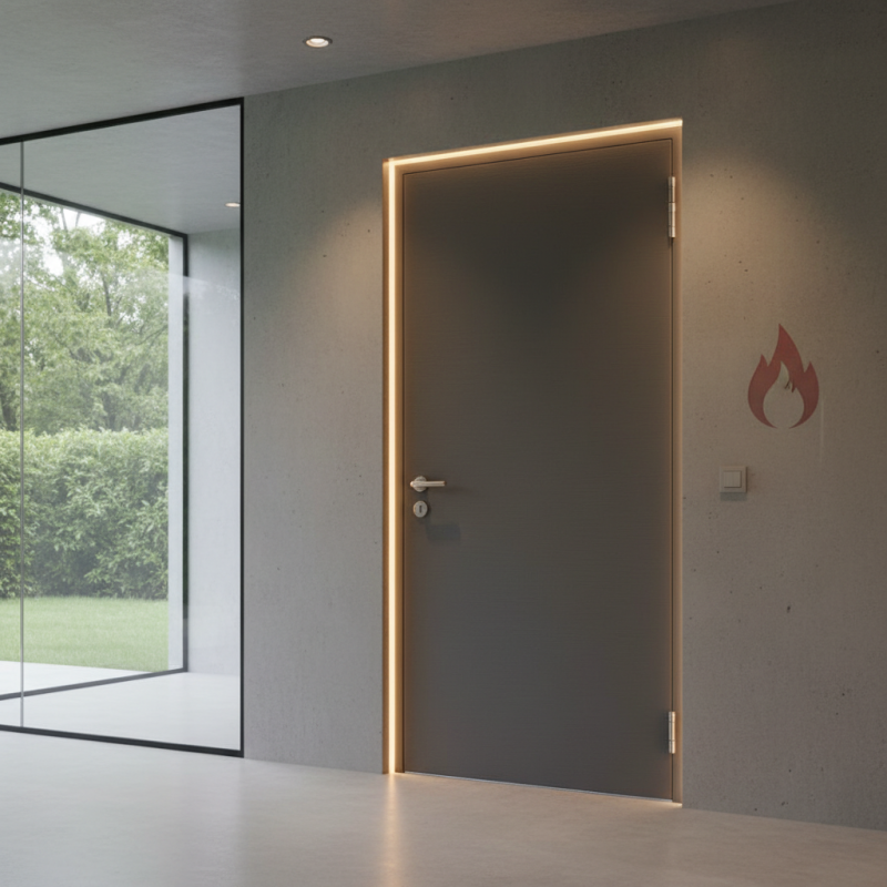 What are the Benefits of Composite Fireproof Doors?