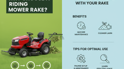 Why Choose a Riding Mower Rake for Your Lawn Care Needs?