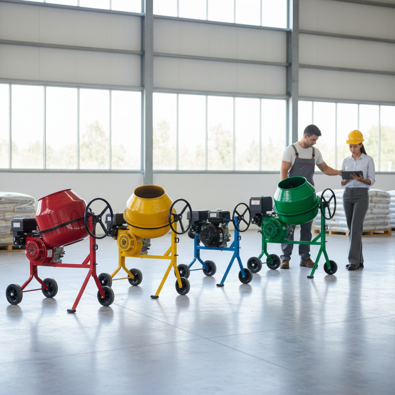 How to Choose the Best Small Cement Mixer for Concrete?