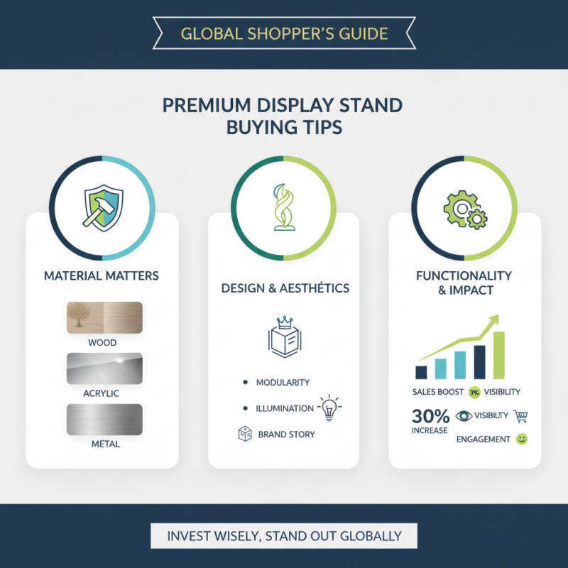 Premium Display Stand Buying Tips for Global Shoppers?