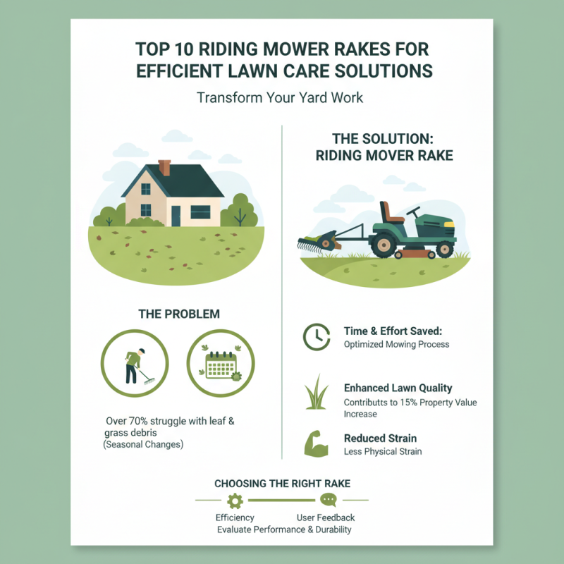 Top 10 Riding Mower Rakes for Efficient Lawn Care Solutions?